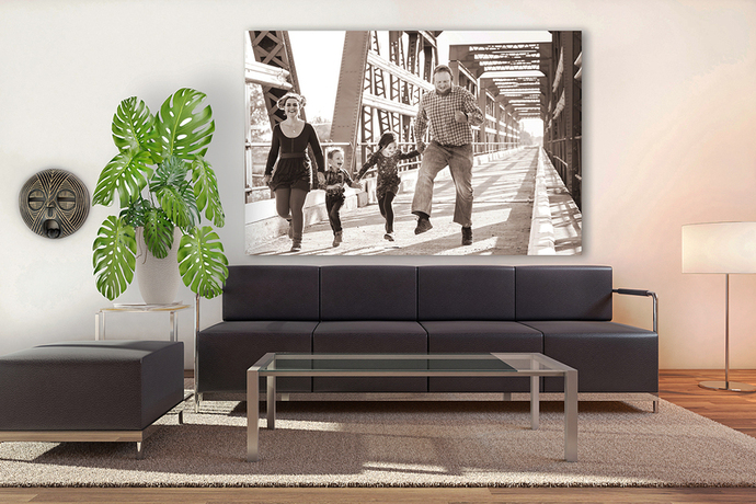 Grootformaat foto op forex wanddecoratie